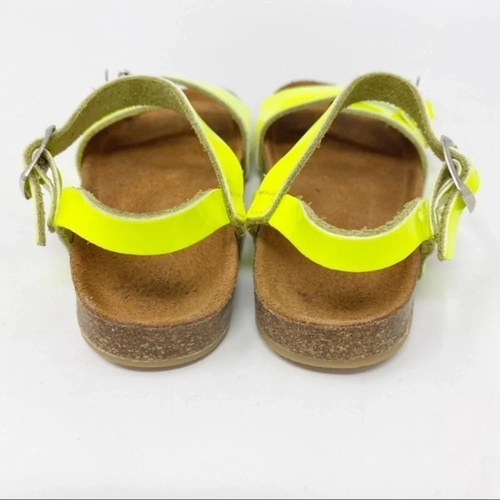 Zara Kids Sandals Yellow 6.5 US Toddler 22 EUR